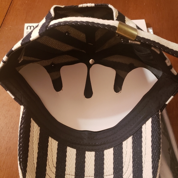 REFEREE HAT AND SHIRT SET ONE SIZE FITS S,M, LG . P3 HALLOWEEN COSTUME - Picture 4 of 4